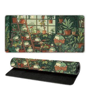 Large Extended Mouse Mat Non-Slip Base for Home Office & Study 31x 11.5''